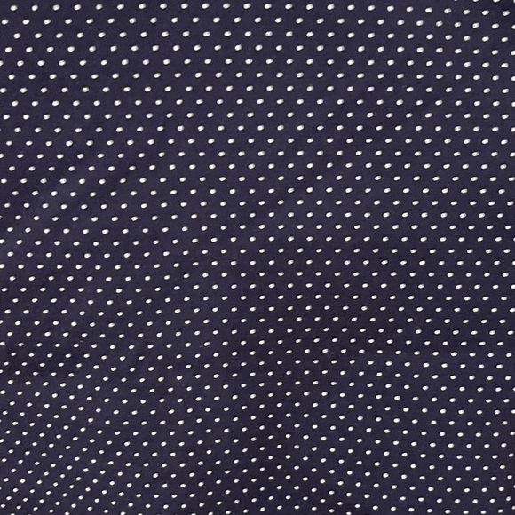 Sears 16W Navy Blue Polka Dot Stretchy Bermuda Shorts Pull on - Picture 5 of 11